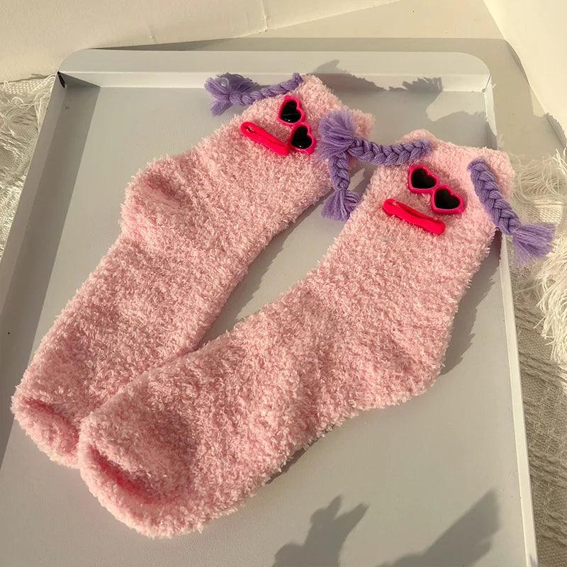 Big-Eyed Sausage-Mouth Socks - Hatopia