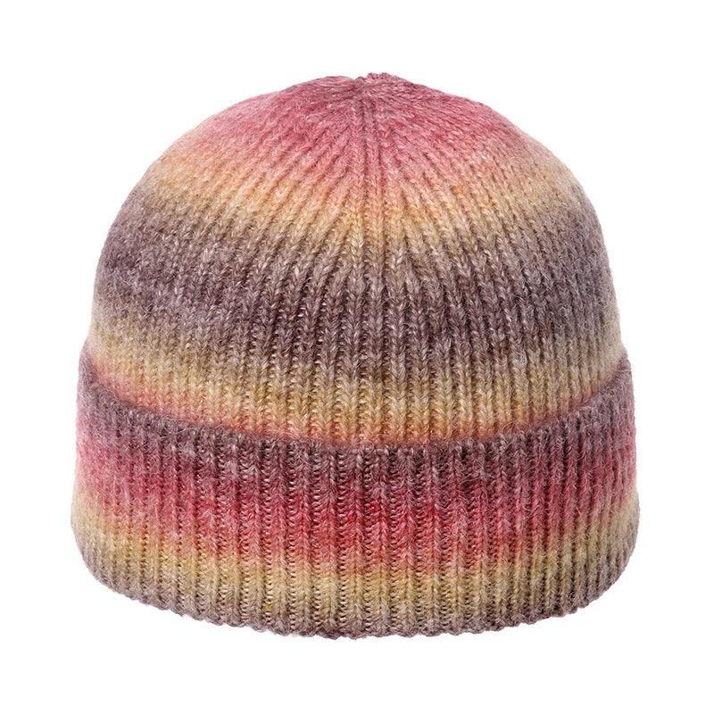 Gradient Rainbow Dye Beanies - Hatopia