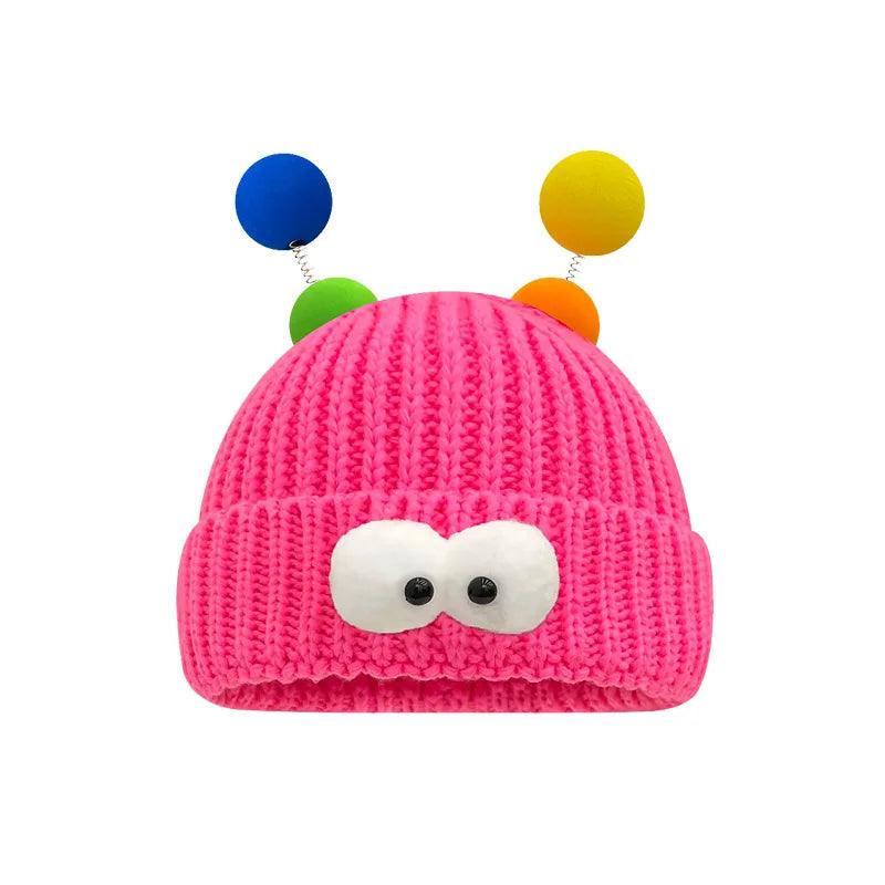 Cartoon Big Eyes Party Beanies - Hatopia