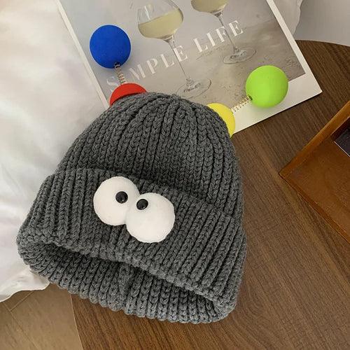 Cartoon Big Eyes Party Beanies - Hatopia