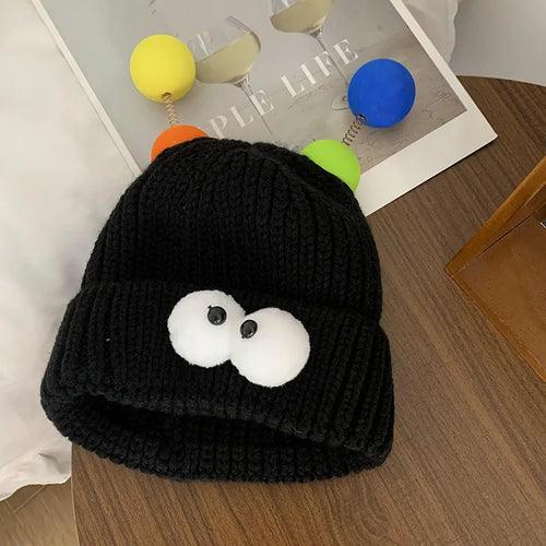 Cartoon Big Eyes Party Beanies - Hatopia