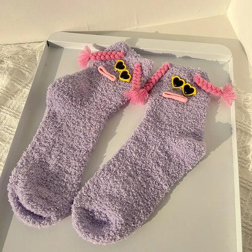 Big-Eyed Sausage-Mouth Socks - Hatopia