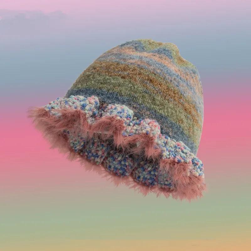 Colorful Gradient Stripe Hat - Hatopia